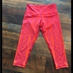 Just Live Leggings Tangerine Capri